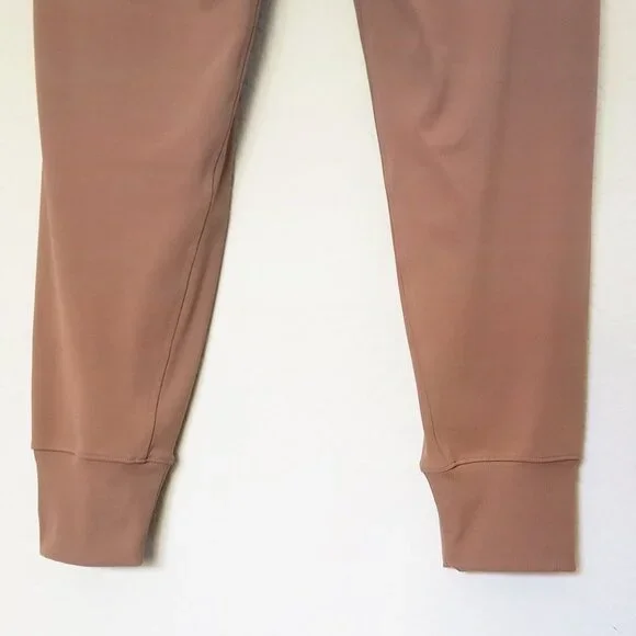 Athleta Venice High Rise Jogger Pants Rustic Beige Brown M Tall $98 Athleisure - Picture 12 of 14